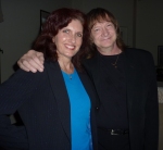 Robin Kelly with Chris Caswell